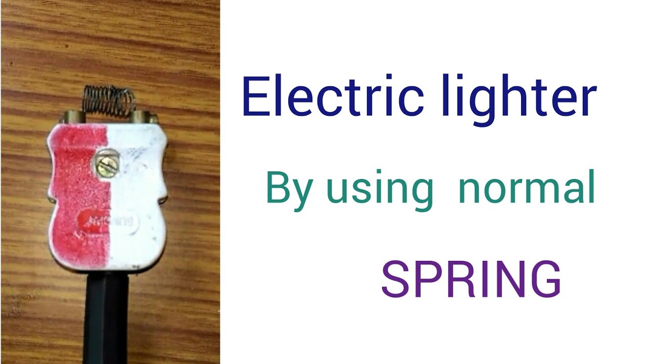 How to make electric lighter at home simple and easy YouTube