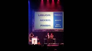 Make a Drink w Liquid Nitrogen - by Alton Brown - Fox Theater, Detroit, MI