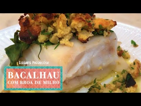 Bacalhau com Broa de Milho