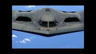 Worlds MOST ADVANCED US Air Force B-2 Military Aircraft Aerial Refueling