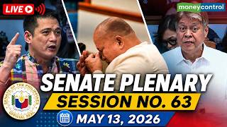 Philippines Senate LIVE: Senate of the Philippines Holds Plenary Session No. 63 | May 14, 2026