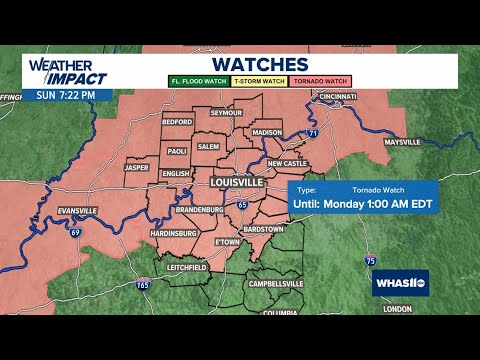 WATCH: Tracking severe weather in Kentucky and southern Indiana - YouTube