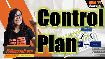 Control plan คืออะไร ใช้อย่างไร ใช้เมื่อไร | เครื่องมือคุณภาพ | แผนควบคุมด้านคุณภาพ | IATF | EP52
