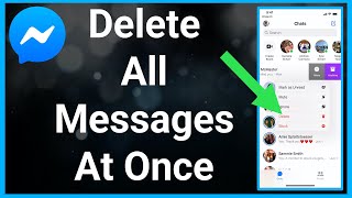 How To Delete All Messenger Messages (At Once) screenshot 2