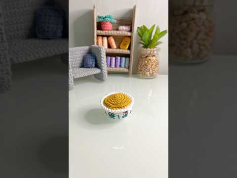 فنجال القهوة كروشيه