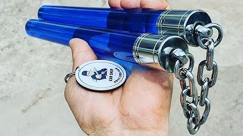 [REVIEW] Côn MICA xanh trong suốt, đầu xoay inox 360 độ 🇻🇳 KANSHOP côn nhị khúc