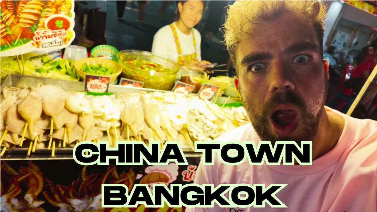 Streetfood Extrême à CHINATOWN Bangkok : Ce Quartier est TOTALEMENT FOU