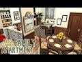 Big Family Small Apartment || The Sims 4 Apartment Renovation: Speed Build