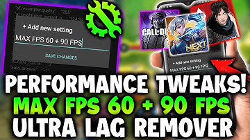 NO MORE! LAG FIX MOBILE LEGENDS IMPROVE YOUR PHONE MAX 60 FPS ULTRA LAG REMOVER FOR CODM,Wild Rift