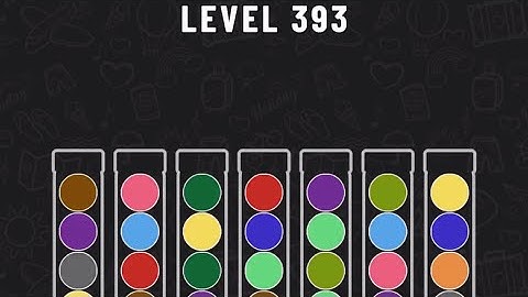 Ball Sort Puzzle Level 393 #ballsortpuzzle #ballsortpuzzlegameplay #puzzlegame #mobilegames