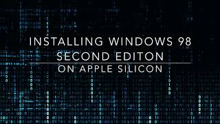Installing Windows 98 SE on Apple Silicon using UTM v4.3.5