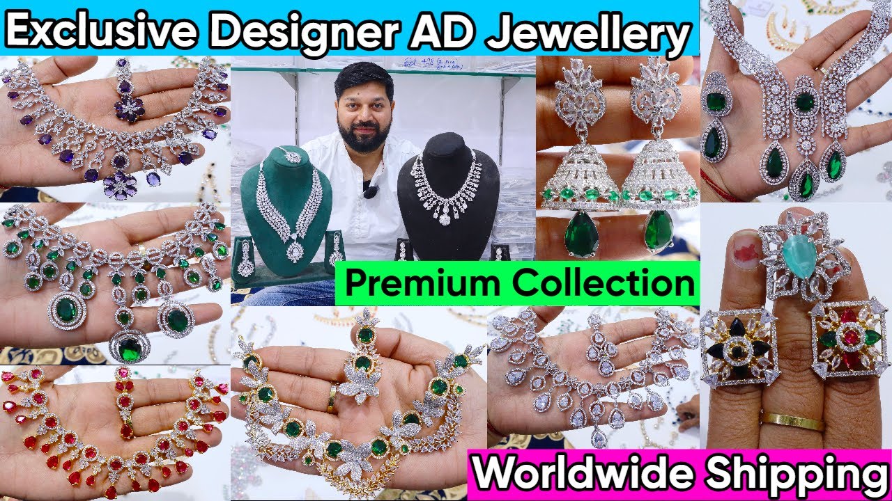 Latest Trending Bridal AD Jewellery Collection 2025 | New Celebrity Inspired Necklaces & Earrings