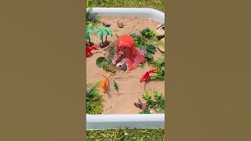 Volcano Science Experiment for Kids #shorts