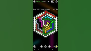 How To Solve Flow Free Hexes Jumbo Courtyard Pack Level 79 Board Walk Through Solution Walkthrough