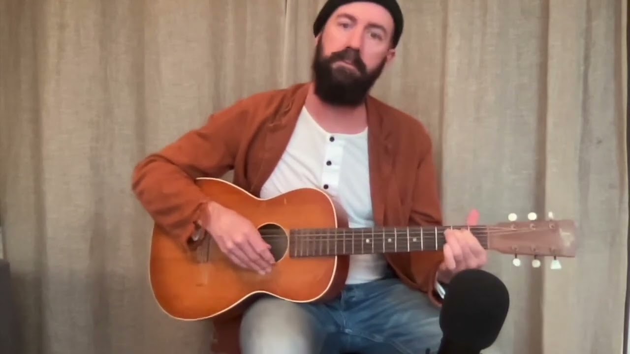 I sing and play I Started A Joke (cover of Bee Gees)