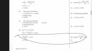 F.6 Math Module 1 Tutorial - Normal Distribution Part 6 - 13/9