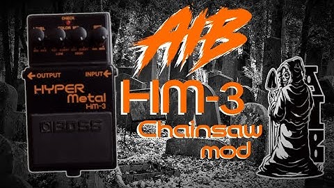 AIB Custom FX WARG mod | Boss Hyper Metal HM-3