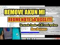 Hapus Akun Mi Cloud Redmi Note 5a Ugglite || Done fix sensor