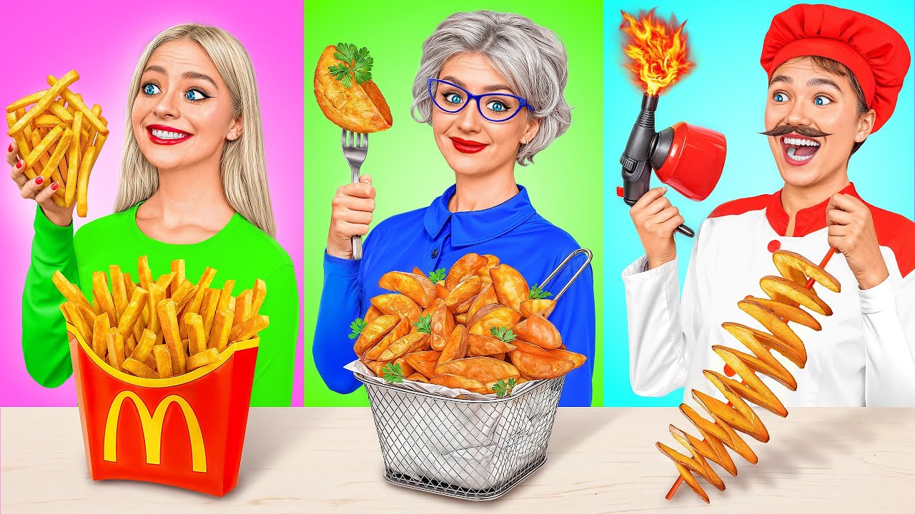 Кулинарный Челлендж: Я против Бабушки | Кто Победит в Кулинарной Битве от Friendly DO