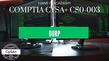 Burp  - CompTIA CySA+ CS0-003 2.5