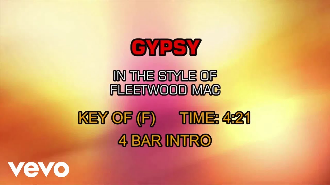 Fleetwood Mac - Gypsy (Karaoke)