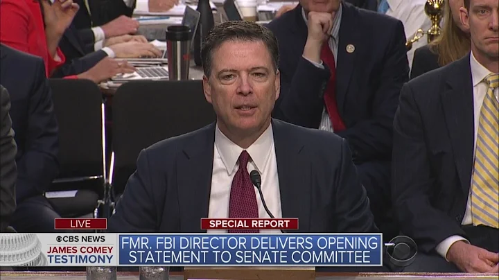 Comey Opening Statement