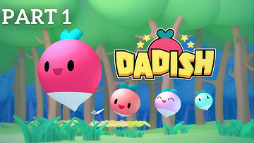 Dadish - [World 1] - [Abaro Woods] - [Walkthrough] - [All Stars]