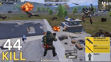 OMG 😱 Use M202 Most Aggressive Solo vs Squad Gameplay 💥 || PUBG MOBILE PAYLOAD 3.0 ||