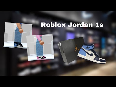 Roblox Jordan 1s - YouTube