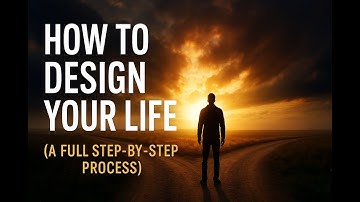 How to Design Your Life (A Full Step-by-Step Process)