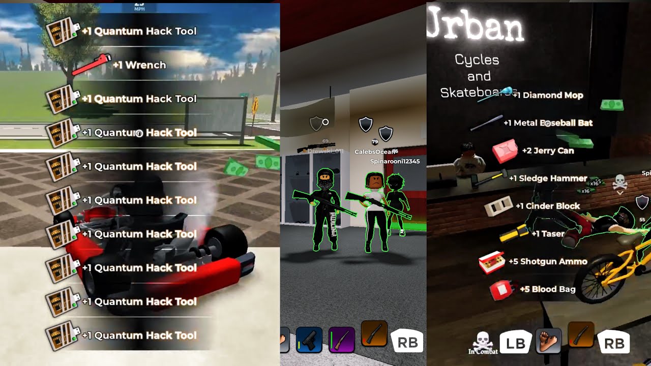 WE STOLE ALL THE LOOT | Roblox BlockSpin |