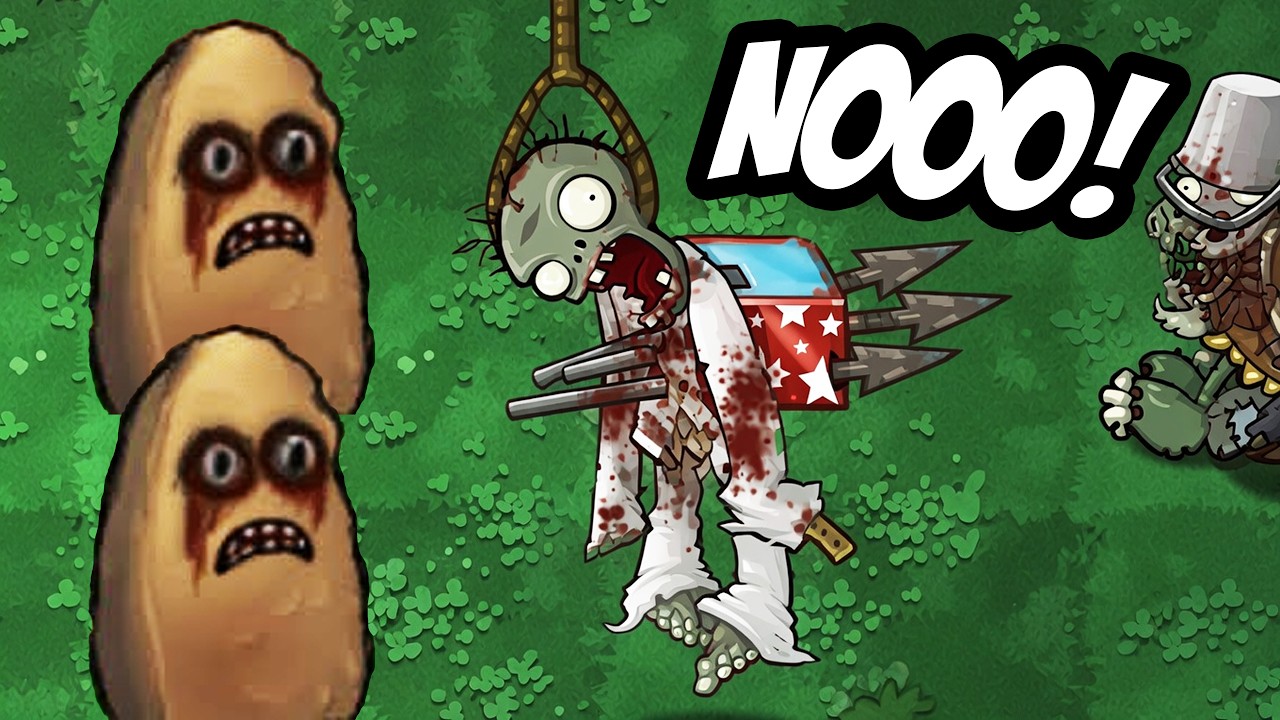 probé el MOD GLITCHEADO de PVZ y fue ATERRADOR 💀