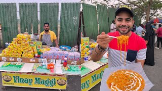 India ki Sabse Tasty Tadke wali Maggi aur Aloo Toast 😋😋 || KING of Cheesy Maggi Noodles 😋😋