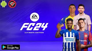 FIFA 14 MOD EA SPORTS FC 24 OFFLINE NEW UPDATE TRANSFER & KITS 2023/24 BEST GRAPHICS HD