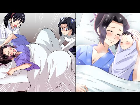 【鬼滅の刃】胡蝶しのぶの極秘出産秘話。義勇との子供を妊娠し壮絶な難産を乗り越え赤ちゃんを授かった話【ぎゆしの/カナヲ/神崎アオイ/声真似】