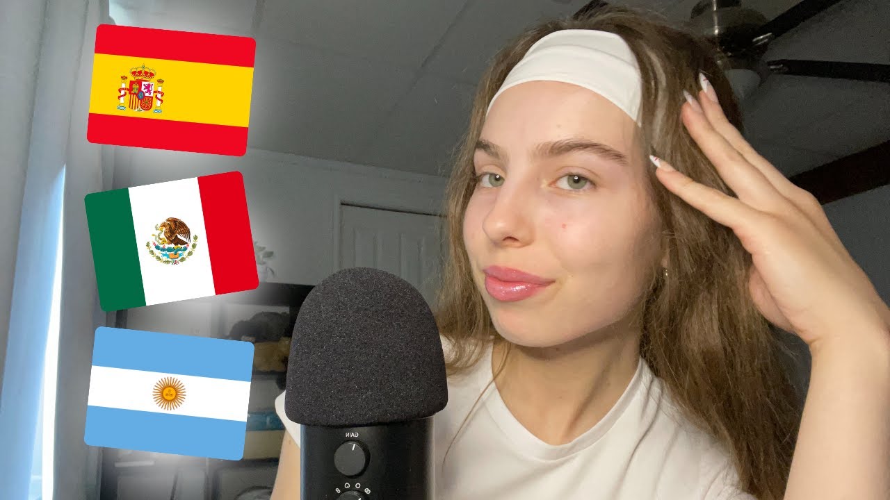 ASMR  first time speaking spanish / primera vez hablando Español 🇲🇽