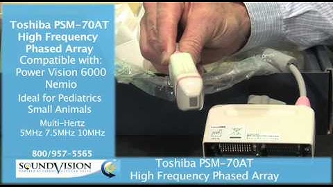 Toshiba PSM-70AT Transducer High Frequency Phased Array