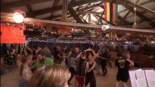 River Falls Lodge contra dancing by Sayer Elizabeth 184 views 3 months ago 1 minute, 41 seconds