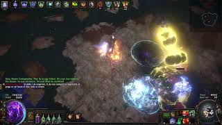 Path of Exile 3.23 (Affliction) Specres Maw of Mischief vs Uber Shaper (Deathless) - Español