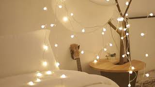 LED Globe String Lights Twinkle Lights,Plug in Fairy Lights 100 LED String Light for Indoor  Reviews