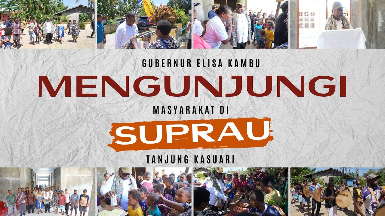 Gubernur Papua Barat Daya Bertemu dengan Masyarakat Suprau Tanjung Kasuari