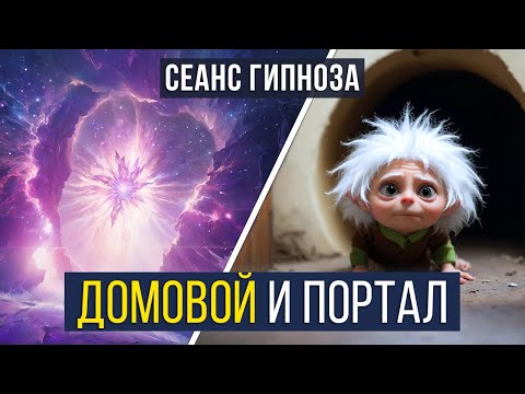 Видео: Добрый ДОМОВОЙ. Чистка дома. Портал-Воронка