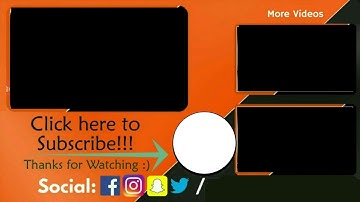 How to make outro like technical guruji in android