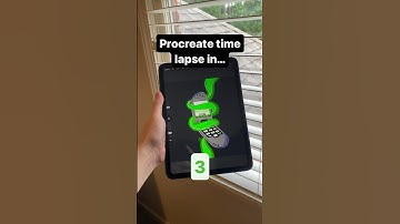 Time lapse in Procreate! #procreate #digitalart #apple