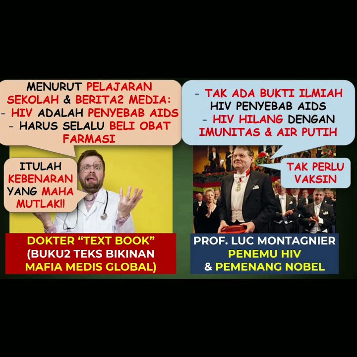 STORY WA BOSSDARLING !! PERNYATAAN PROF. LUC MONTAGNIER TENTANG HIV