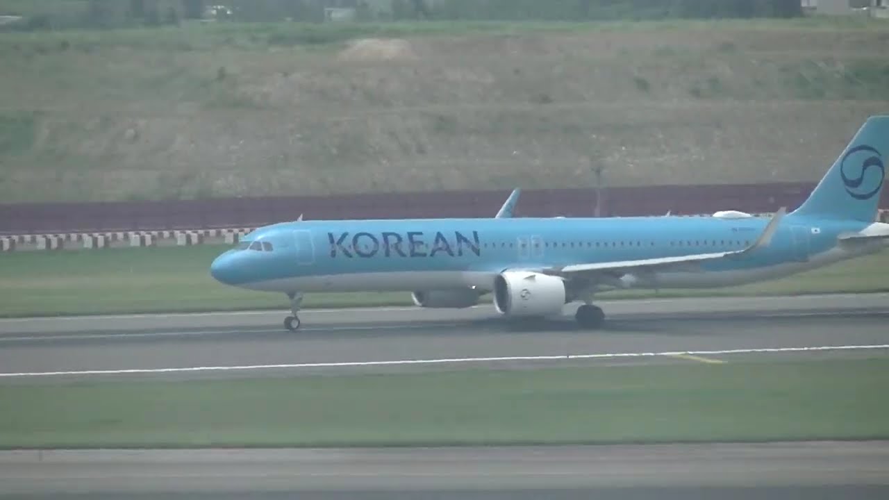 大韓航空Korean Air A321-272NX(HL8505) KE-2086 桃園(TPE)→釜山(PUS