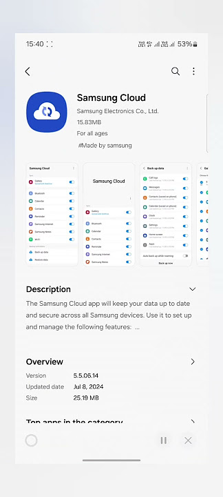 Samsung Cloud New Update (Version: 5.5.06.14) #oneui6