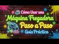 🧼 Cómo Usar una Máquina Fregadora Paso a Paso  Guía Práctica