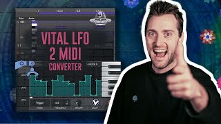 Convert Midi Sequences Into Vital LFOS - Psytrance Tutorial Ableton