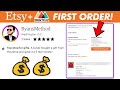 Etsy Printful First Sale 🚀 Here's What Happens Next! (EXPLAINED)